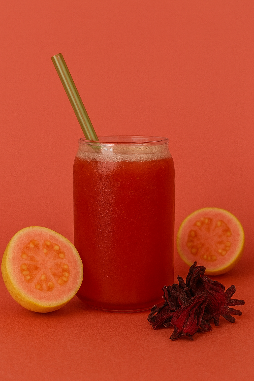 Jamaica con guayaba (de temporada)
