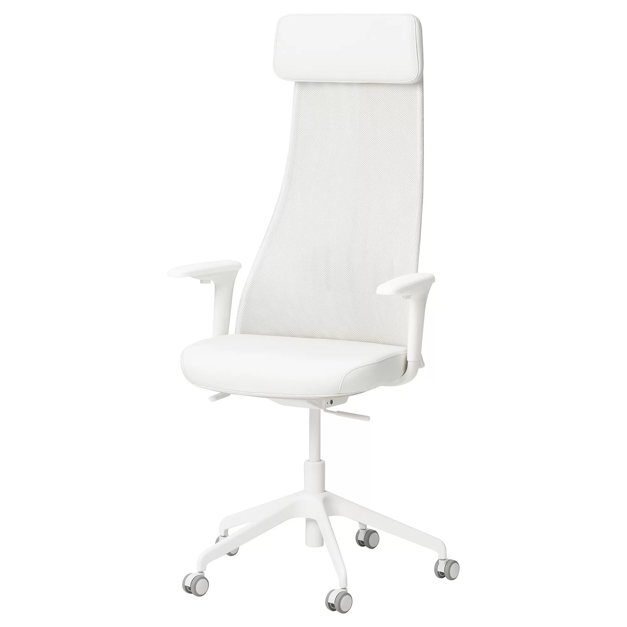 Office chair with armrests, grann white IKEA JÄRVFJÄLLET_0