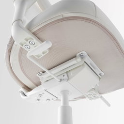Office chair with armrests, grann white IKEA JÄRVFJÄLLET