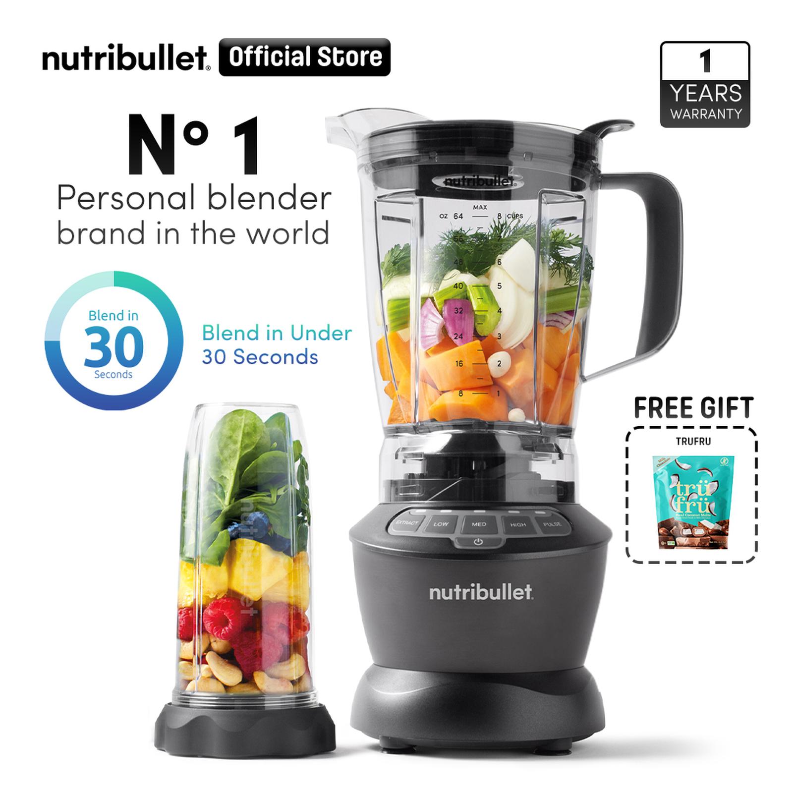 Blender Nutribullet Combo 1000W 7-Pc Dark Gray_0