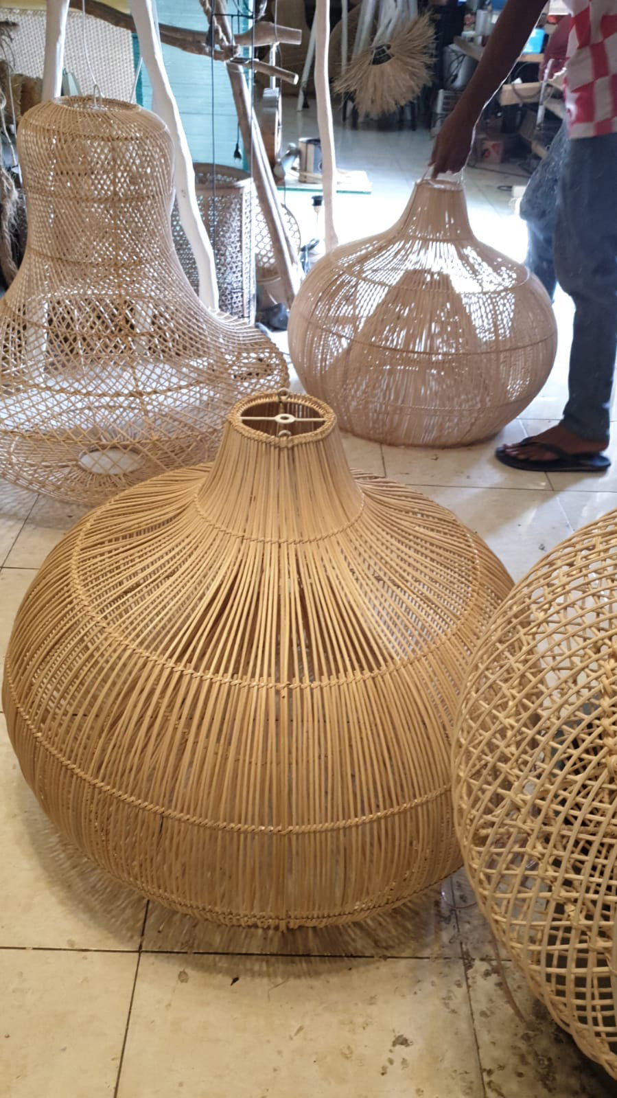 Lamps Rattan 70cm_0