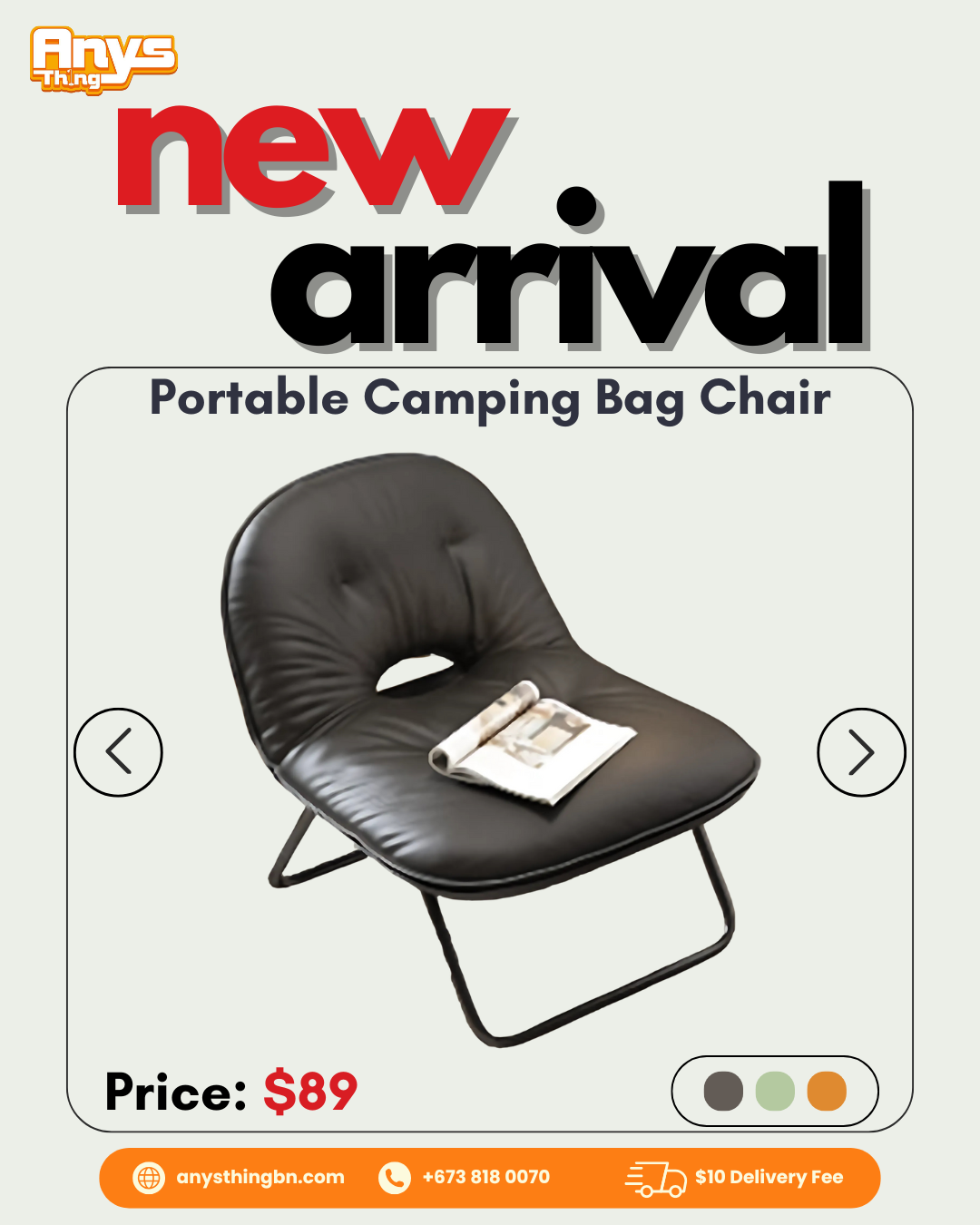 Portable Camping Bag Chair
