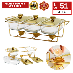 GLASS BUFFET WARMER 3IN1 1.3L (GBW13)
