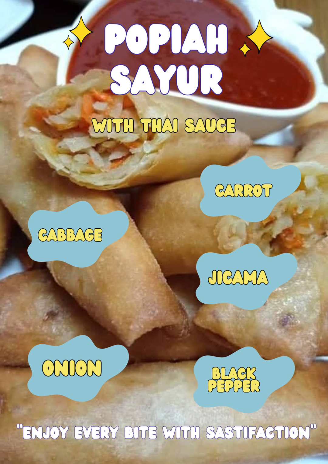Frozen Popiah Sayur