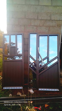Aluminum doors and Windows by T-Sello(📍Qacha’s Nek Construction works)