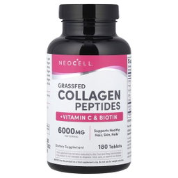NeoCell Super Collagen With Vitamin C and Biotin, 180 Count