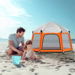 PORTABLE HEXAGONAL PLAY FENCE
