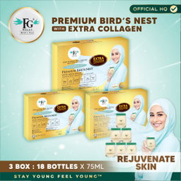 FG Walet® Premium Bird’s Nest with Extra Collagen (3 Box)