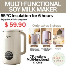 MULTI-FUNCTIONAL SOY MILK MAKER