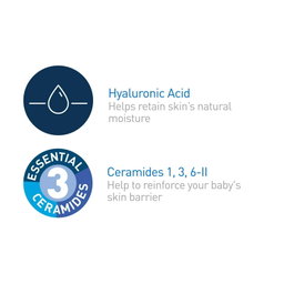 CeraVe Baby Healing Ointment for Diaper Rash & Cracked Chafed Dry Skin for Baby + Toddler 3 oz