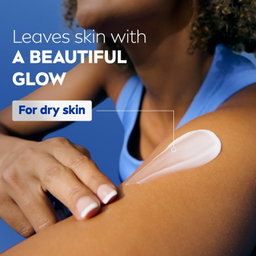 NIVEA Cocoa Butter Body Lotion for Dry Skin with Hyaluronic Acid, 72Hr Moisturizer, 16.9 fl oz