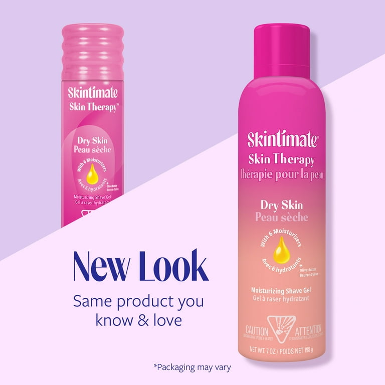 Skintimate Dry Skin Women’s Shave Gel, Fresh Scent, Moisturizing Shaving Cream Twin Pack, 7 oz Each_4