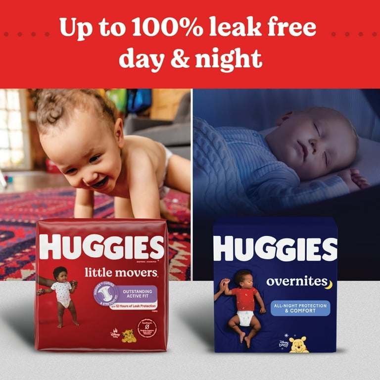 Huggies Little Snugglers Baby Diapers, Size 1 (8-14 lbs), 84 Ct_14