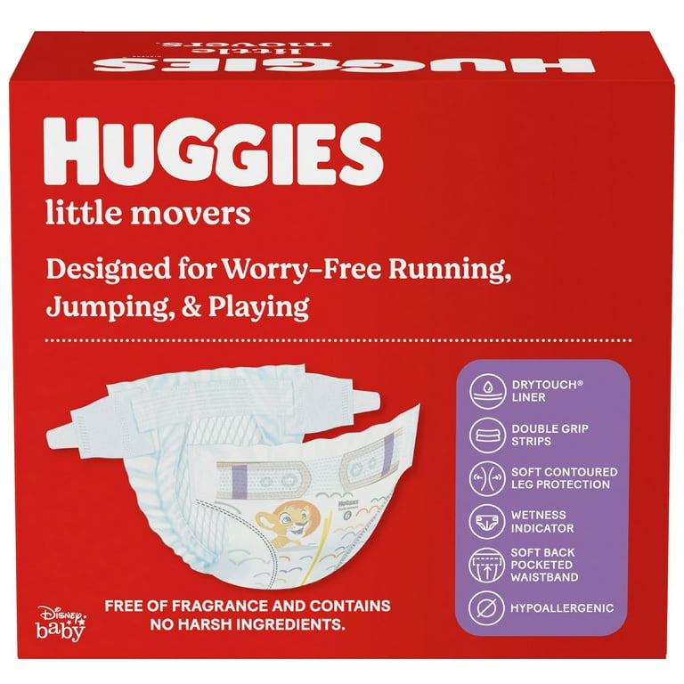Huggies Little Snugglers Baby Diapers, Size 1 (8-14 lbs), 84 Ct_13
