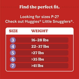Huggies Little Movers Baby Diapers, Size 3, 68 Ct