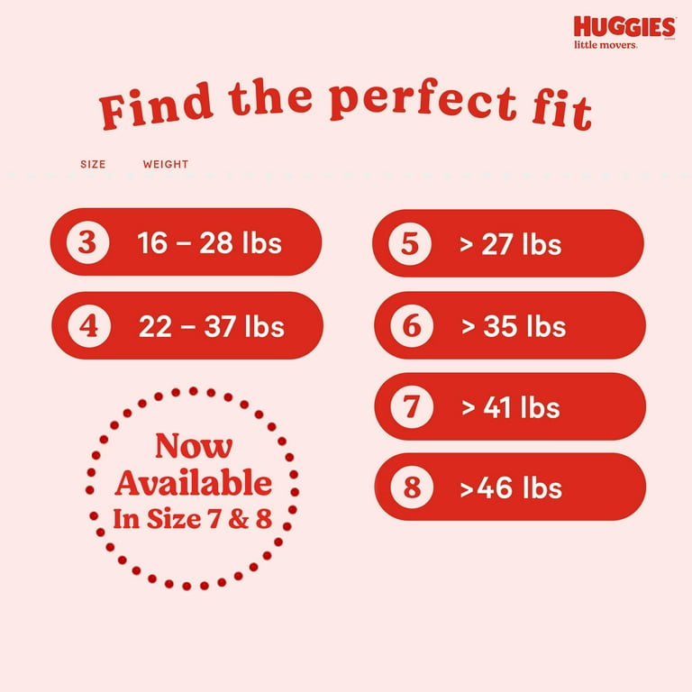 Huggies Size 7 Diapers, Little Movers Baby Diapers, Size 7 (41+ lbs), 36 Count_1