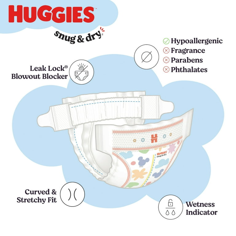 Huggies Snug & Dry Baby Diapers, Size 5 (27+ lbs), 84 Ct_10