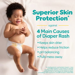 Pampers Swaddlers Diapers, Size 7, 44 Count