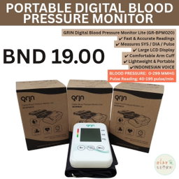 PORTABLE DIGITAL BLOOD PRESSURE MONITOR 