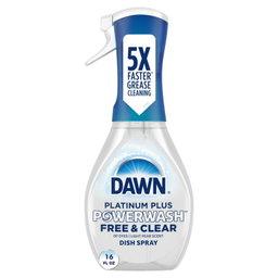 Dawn Powerwash Spray, Dish Soap, Dishwashing Liquid, Free & Clear, 16 Fl Oz