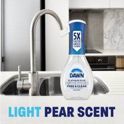 Dawn Powerwash Spray, Dish Soap, Dishwashing Liquid, Free & Clear, 16 Fl Oz