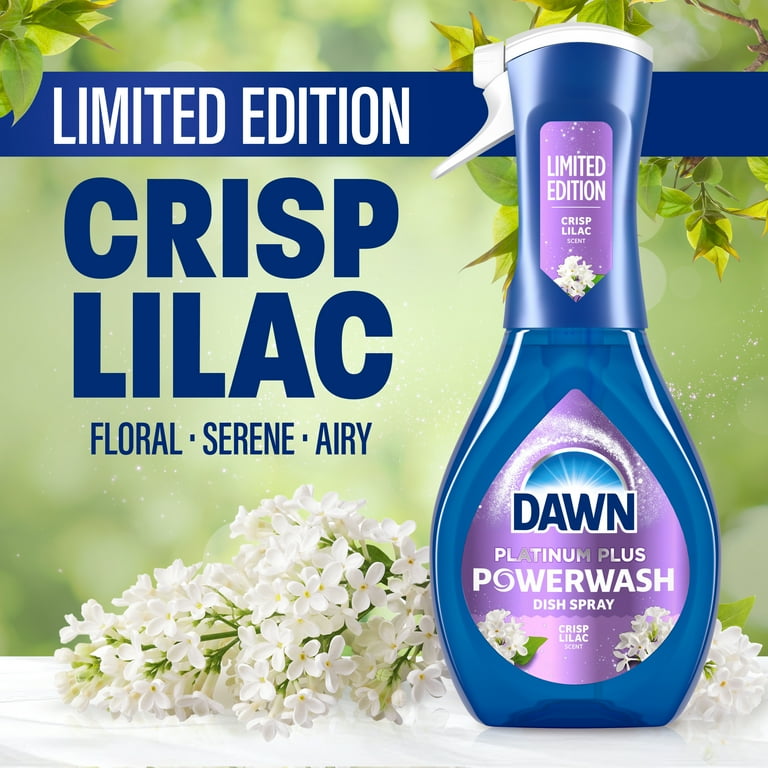 Dawn Powerwash Spray, Dish Soap, Dishwashing Liquid, Crisp Lilac, 16 Fl Oz_3