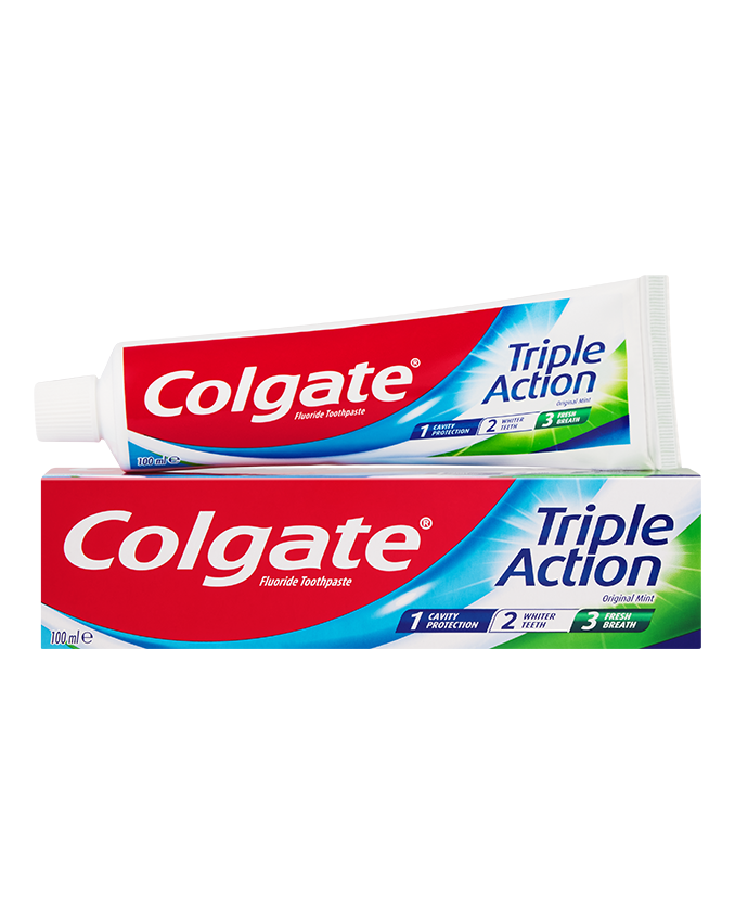 Colgate Dentifrice Triple Action