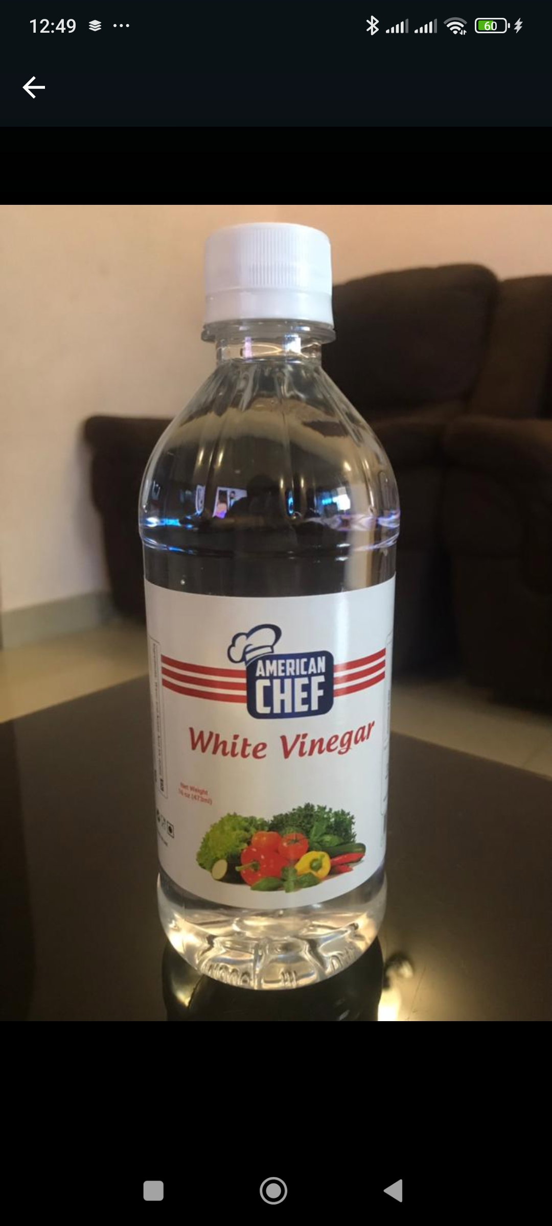 White VINEGAR 974 ml AG