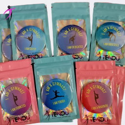 Tendu Rhythms Gymnastics Badge – “I Am a Gymnast” Collection