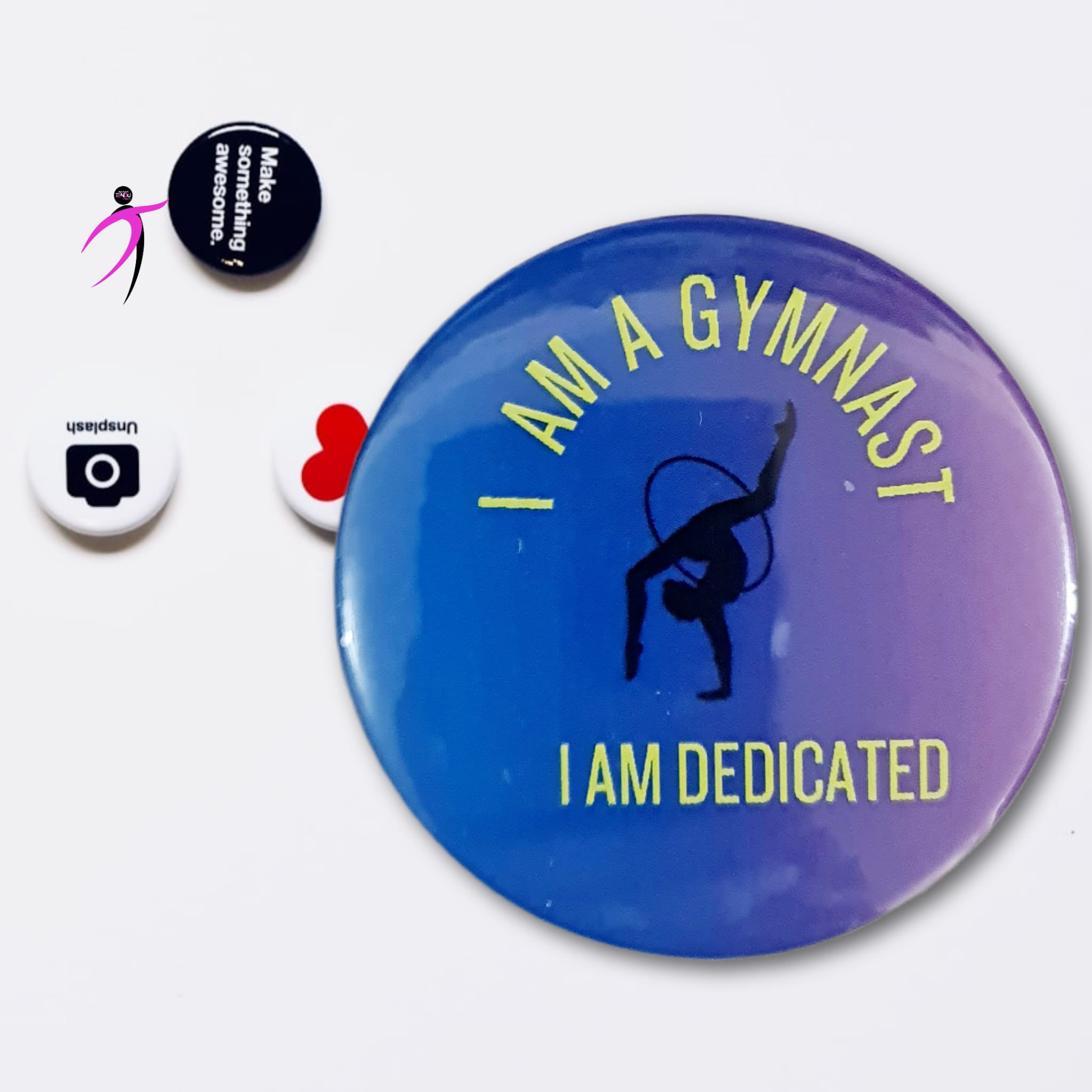 Tendu Rhythms Gymnastics Badge – “I Am a Gymnast” Collection_18