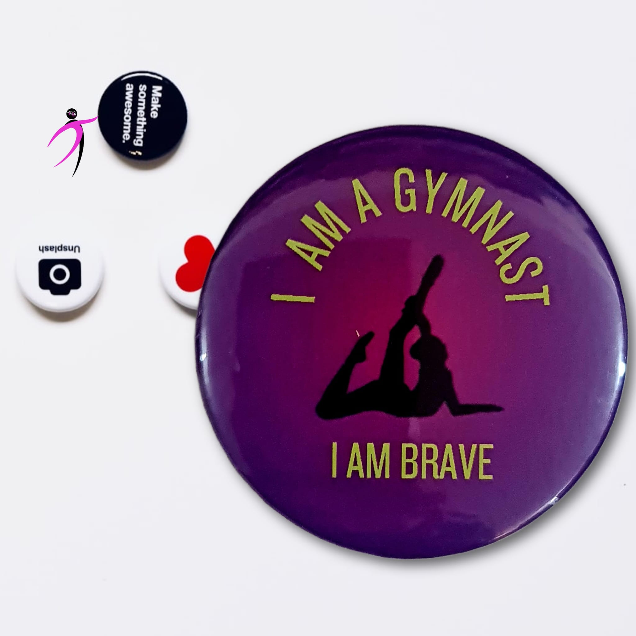 Tendu Rhythms Gymnastics Badge – “I Am a Gymnast” Collection_17
