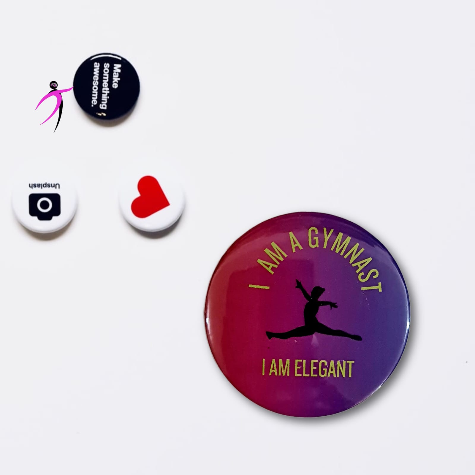 Tendu Rhythms Gymnastics Badge – “I Am a Gymnast” Collection_19