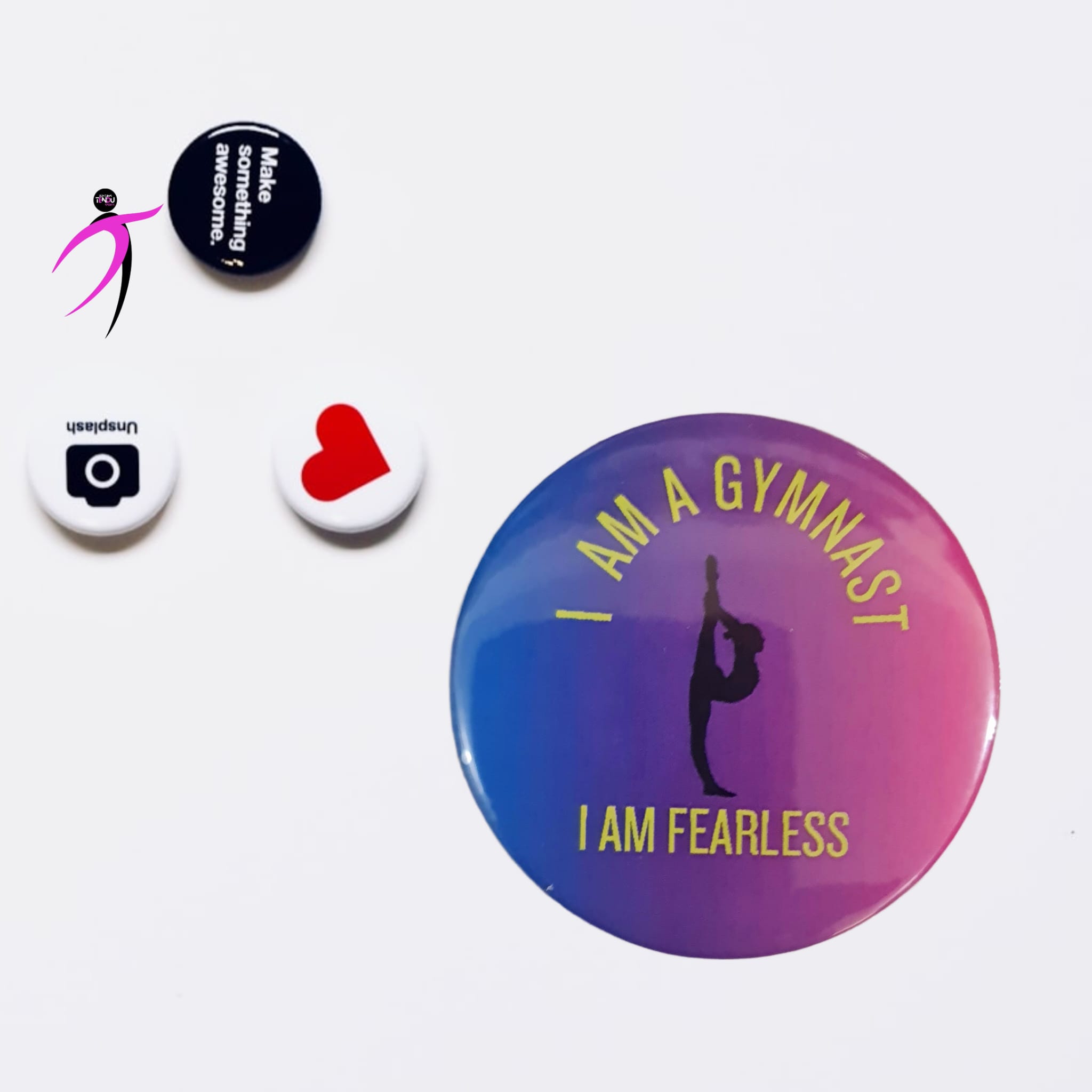 Tendu Rhythms Gymnastics Badge – “I Am a Gymnast” Collection_20