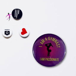 Tendu Rhythms Gymnastics Badge – “I Am a Gymnast” Collection