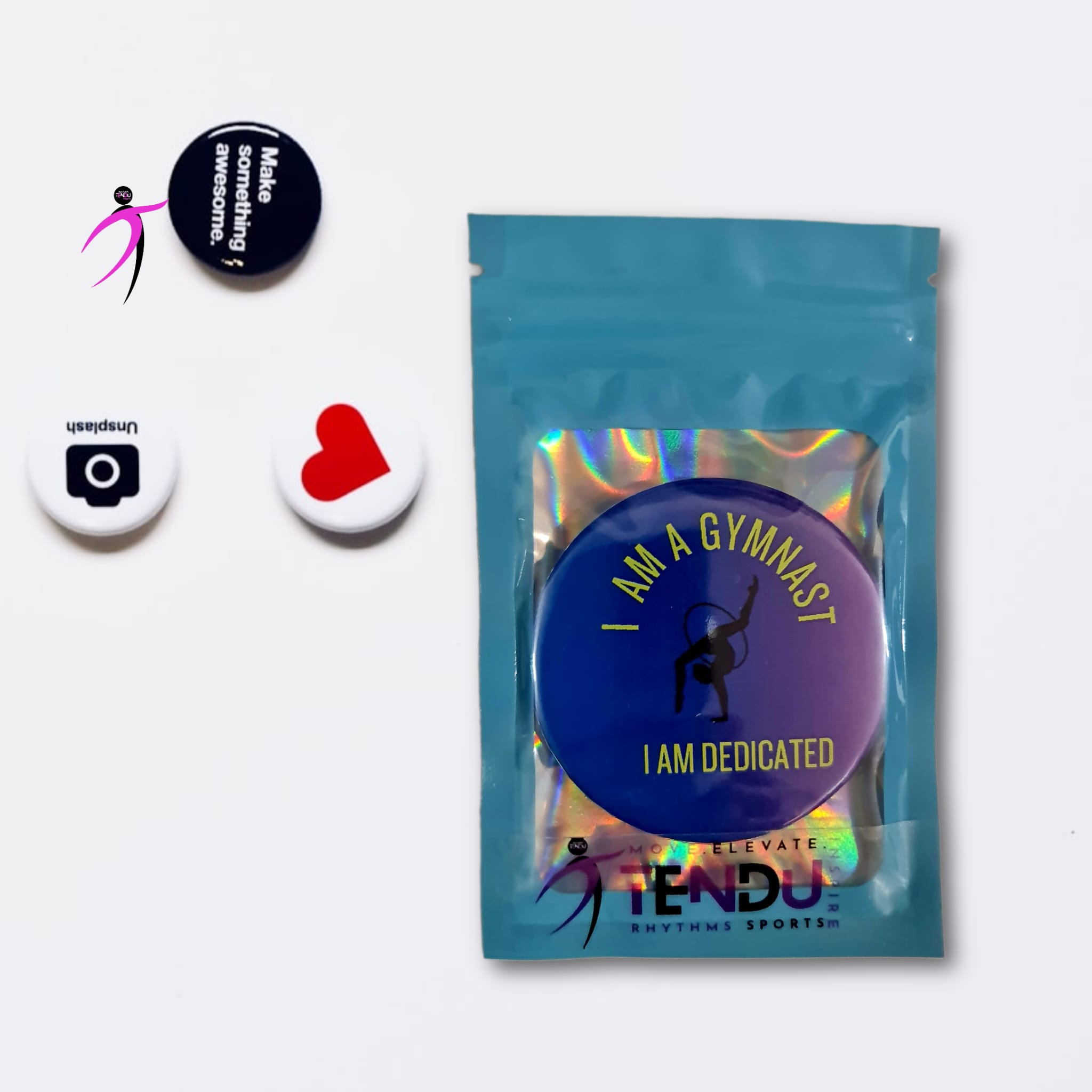 Tendu Rhythms Gymnastics Badge – “I Am a Gymnast” Collection_5