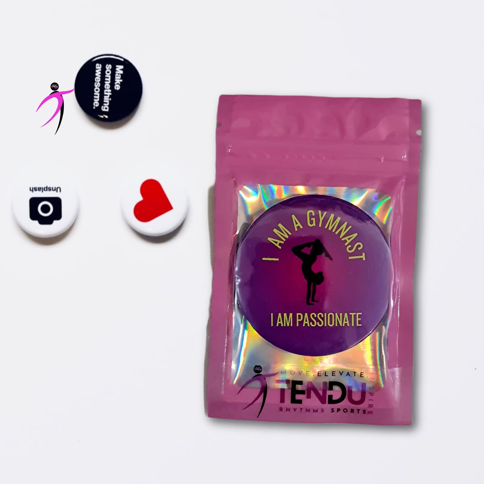 Tendu Rhythms Gymnastics Badge – “I Am a Gymnast” Collection_12