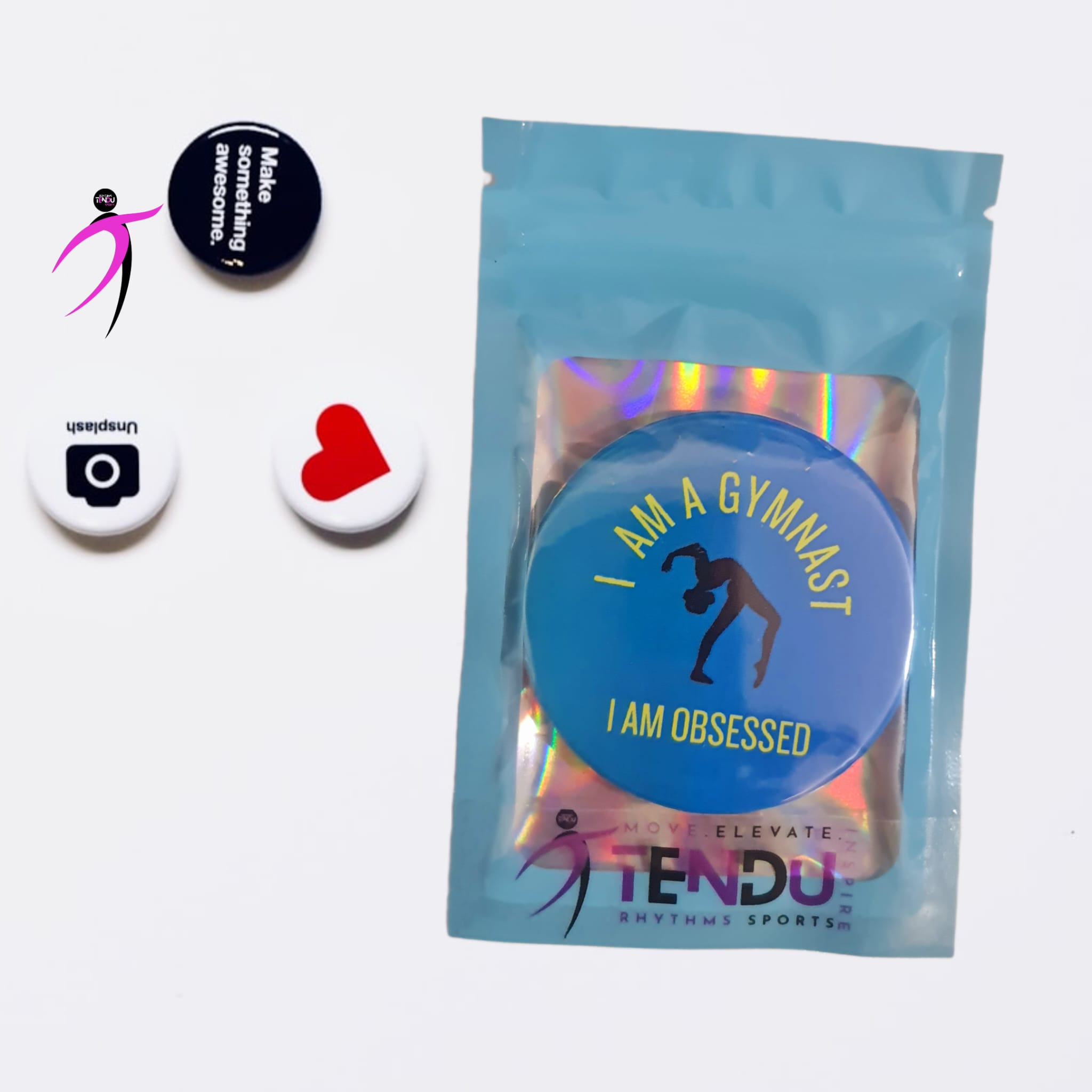 Tendu Rhythms Gymnastics Badge – “I Am a Gymnast” Collection_11