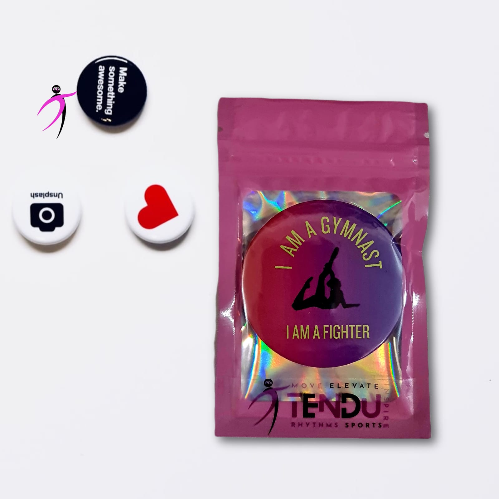 Tendu Rhythms Gymnastics Badge – “I Am a Gymnast” Collection_8