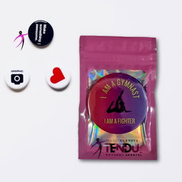 Tendu Rhythms Gymnastics Badge – “I Am a Gymnast” Collection