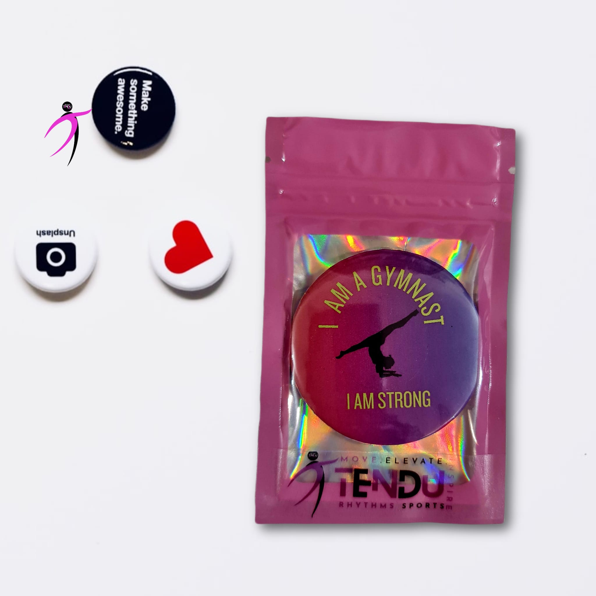Tendu Rhythms Gymnastics Badge – “I Am a Gymnast” Collection_14