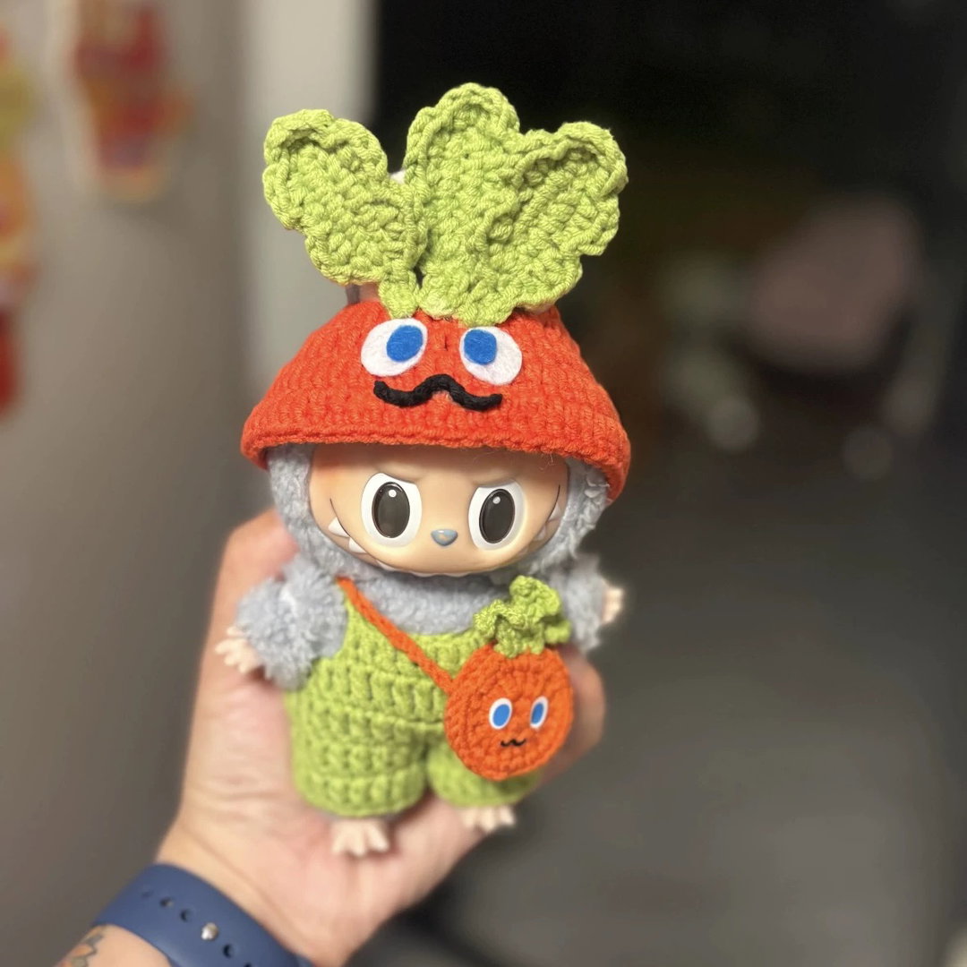 Labubu Crochet Outfit | Handmade