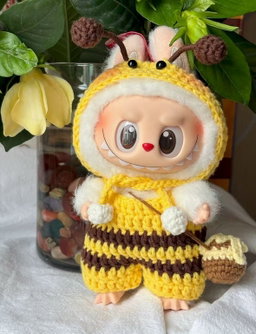 Labubu Crochet Outfit | Handmade