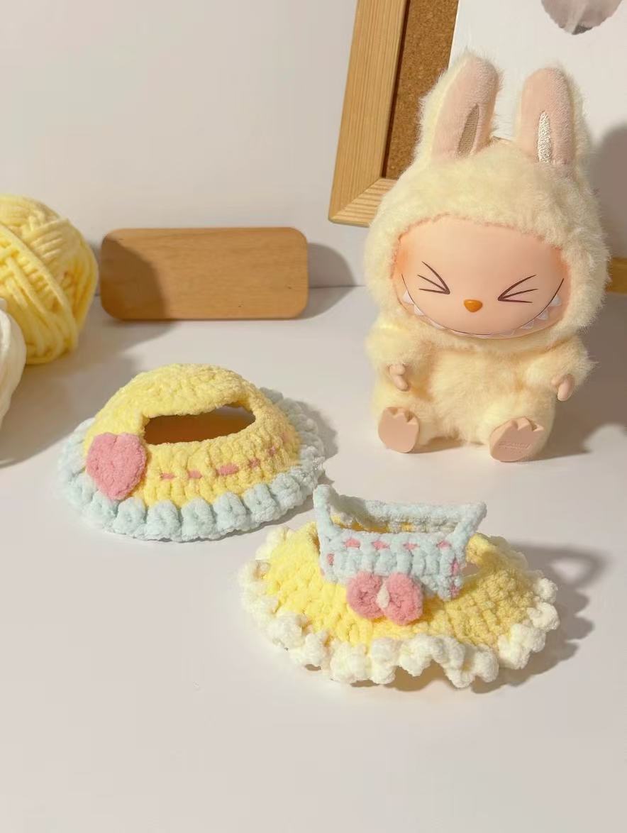 Labubu Crochet Outfit | Handmade_0