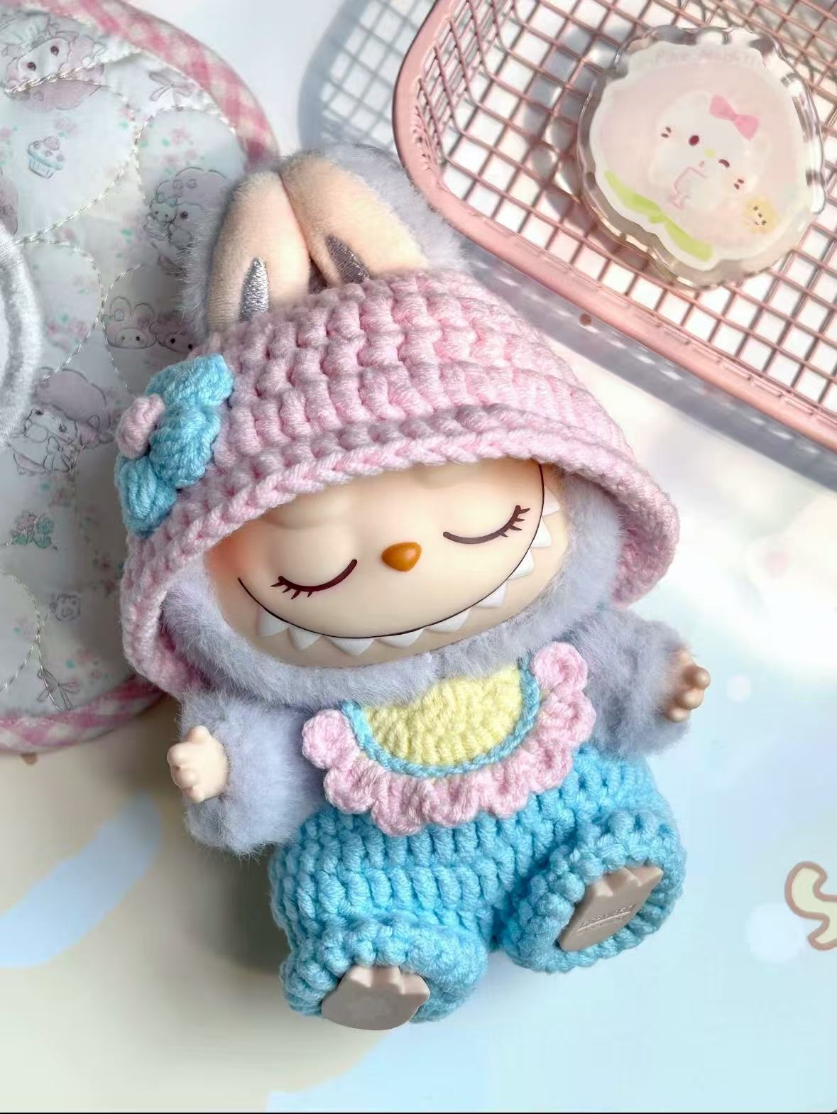 Labubu Crochet Outfit | Handmade _0