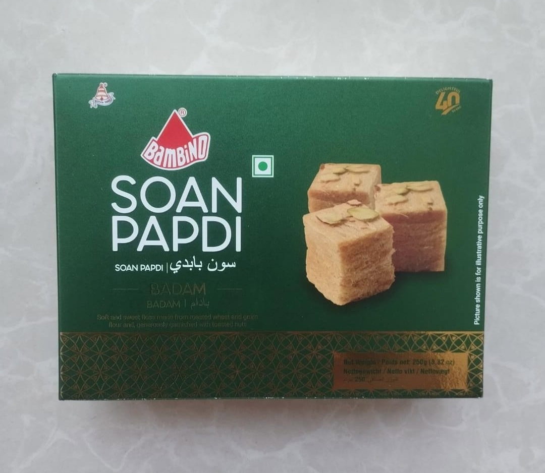 Soan papdi Badam bambino 250 g