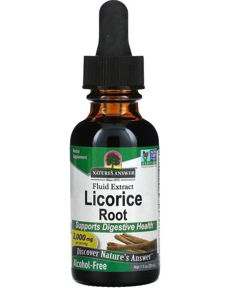 ⁨ ‎سيروم خلاصة عرق السوس 30 مل من ناتشرز انسر Nature's Answer Licorice Root_0