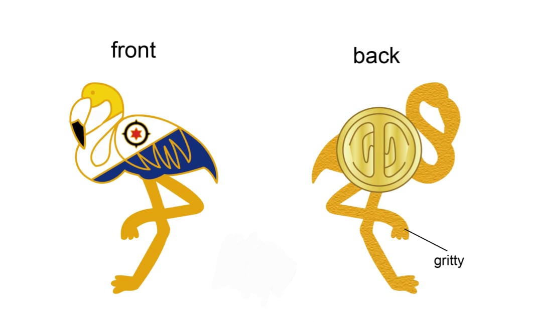 2025090601 Pin Flamingo