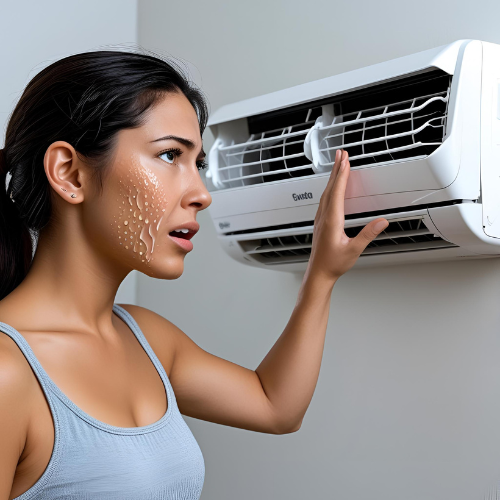 Tira aire caliente en modo frío_0
