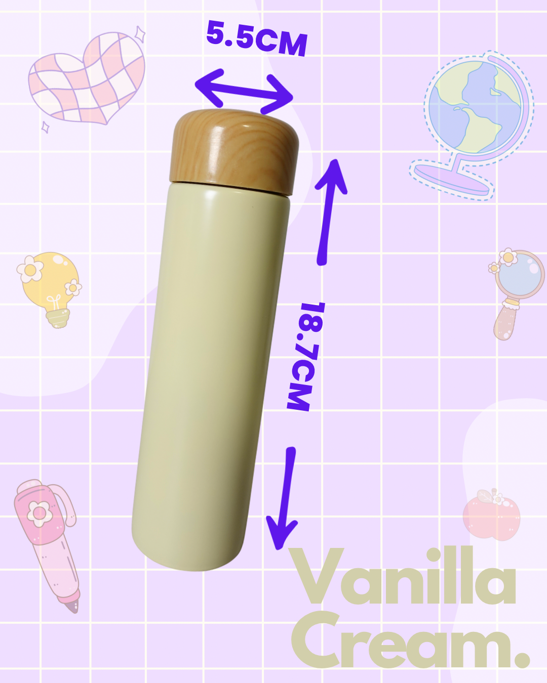 Customised Sleek & Handy Thermal Flask (250ml)_2