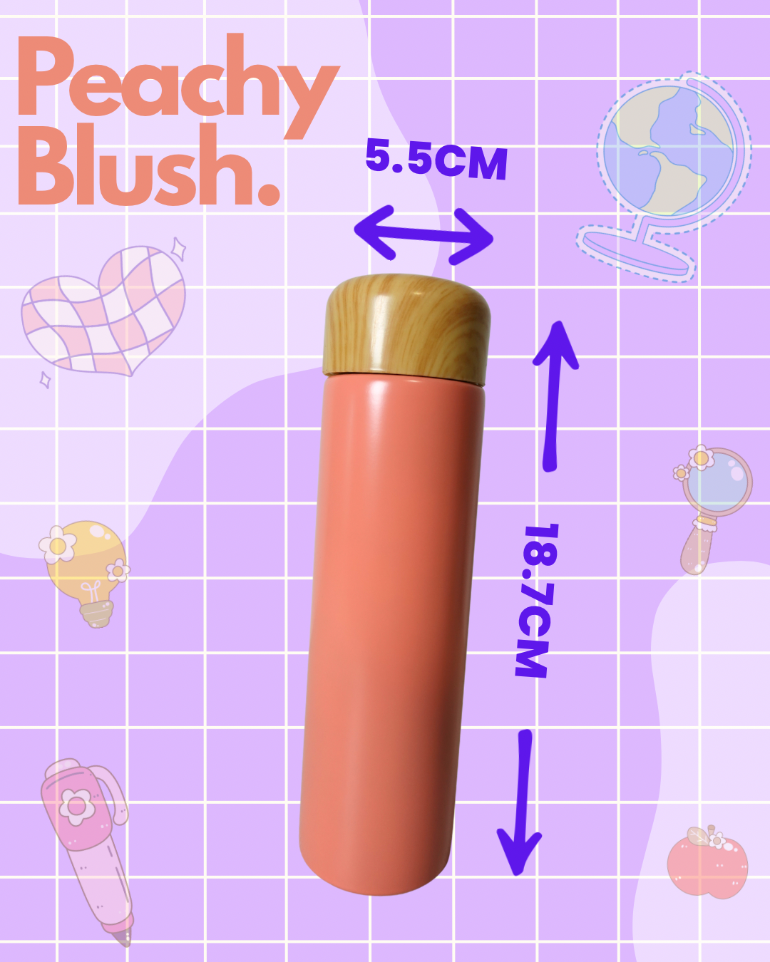 Customised Sleek & Handy Thermal Flask (250ml)_3